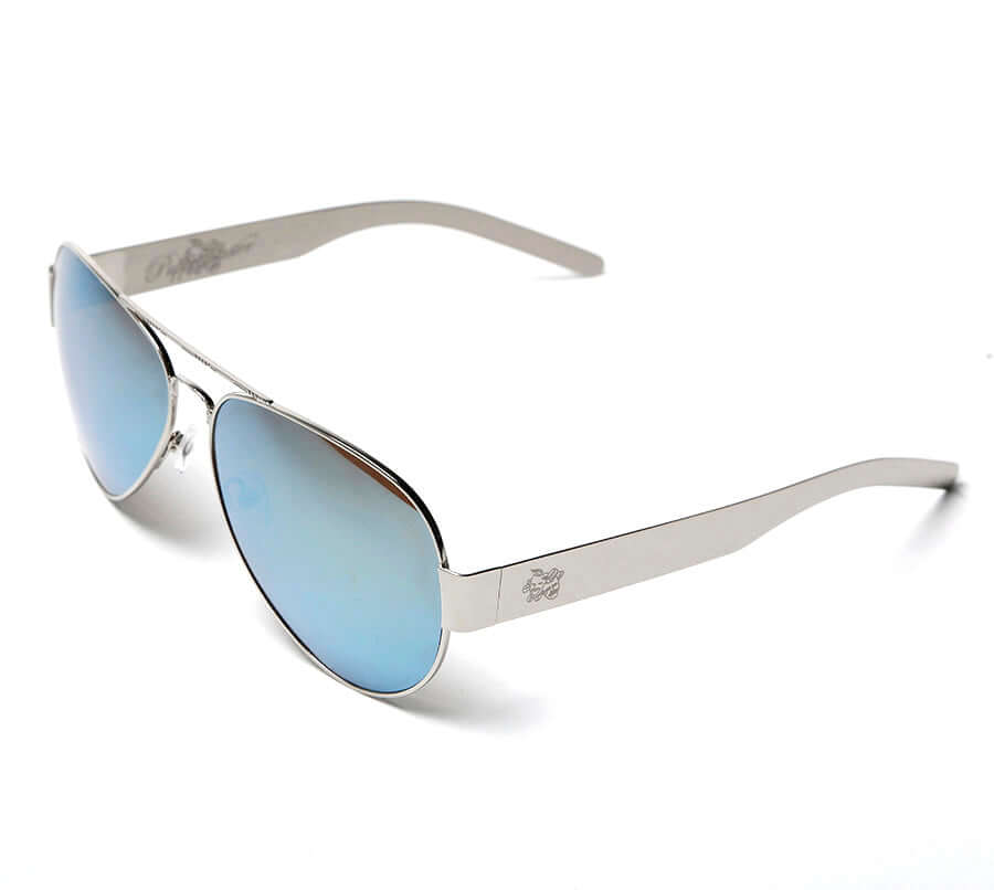 Chrome Aviators Sunglasses