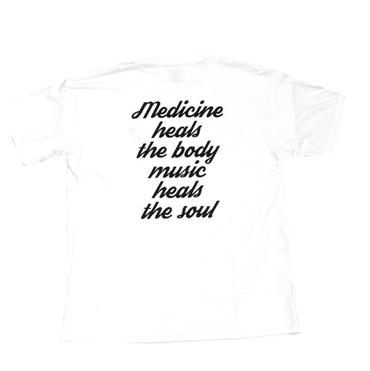 Music PMLS Tee - White