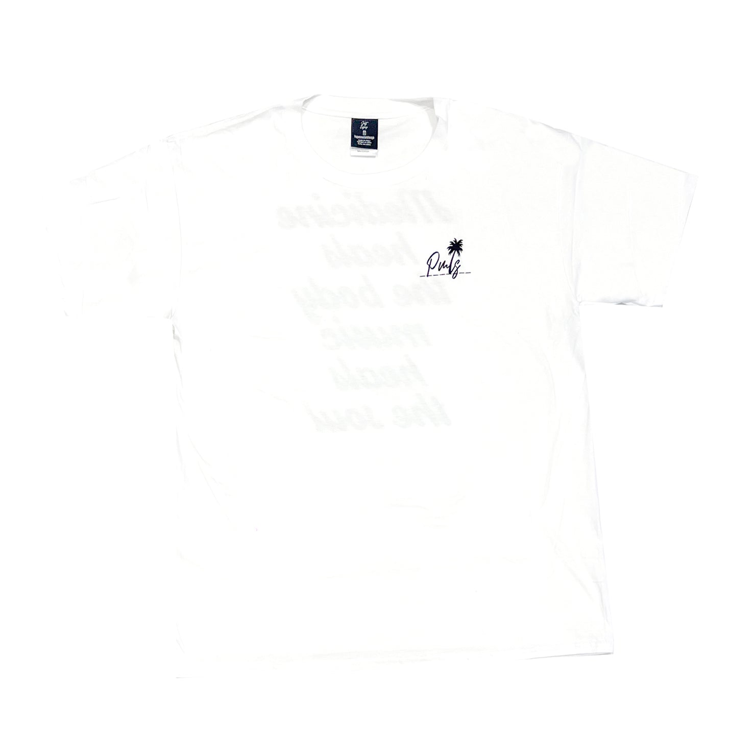 Music PMLS Tee - White