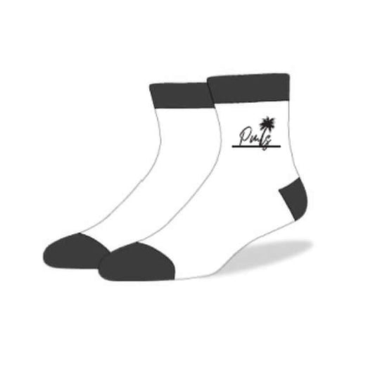 Crew White MHBMHS Socks